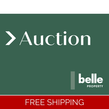 Belle Property Auction 60x45cm Sticker Set